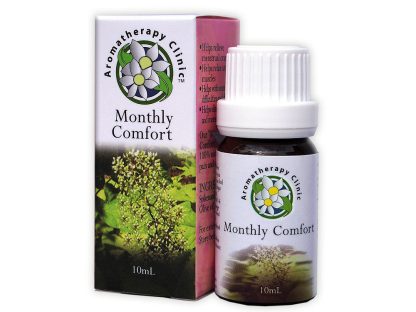 Monthly Comfort bottle and box